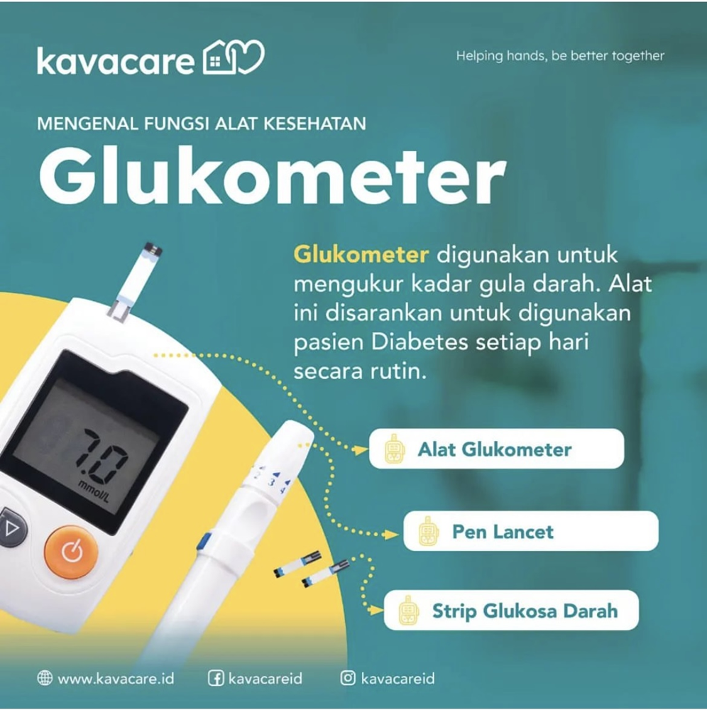 5 Alat Kesehatan yang Wajib Dimiliki di Rumah 12 glukometer, glucometer