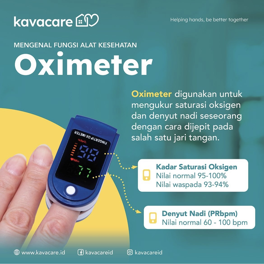 5 Alat Kesehatan yang Wajib Dimiliki di Rumah 10 oximeter