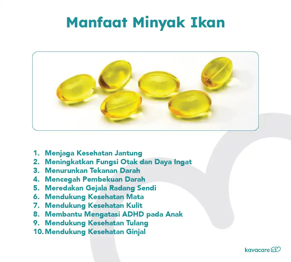 Apa Saja Manfaat Minyak Ikan bagi Kesehatan? 8 Infografis, Manfaat Minyak Ikan Homecare Kavacare
